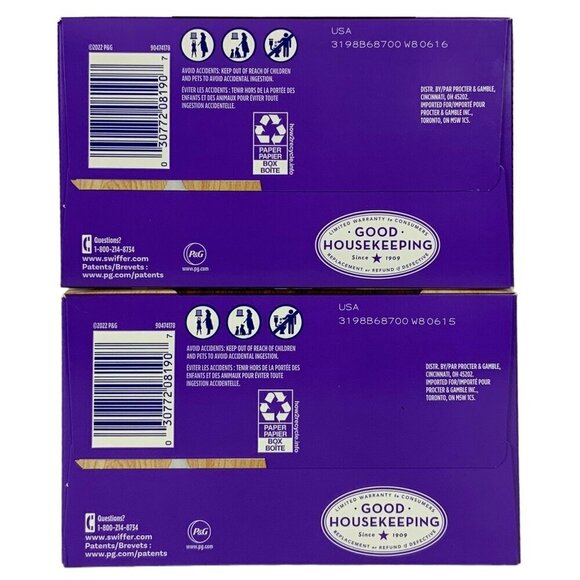 Swiffer Powermop Wood Finish Floor Cleaning Pads Refills Lot of TWO 5ct Boxes - Picture 5 of 5